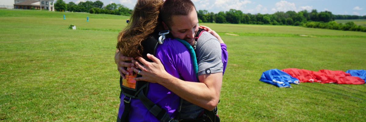 Maggie & John Pavelko | Skydive Orange