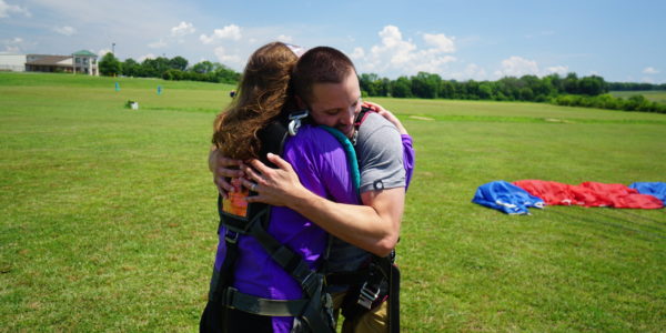 Maggie & John Pavelko | Skydive Orange