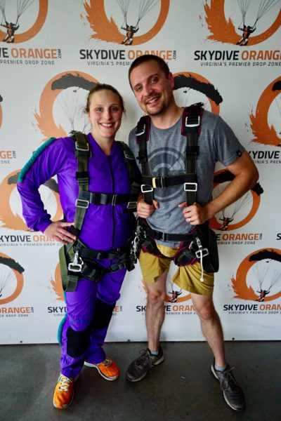 Maggie & John Pavelko | Skydive Orange