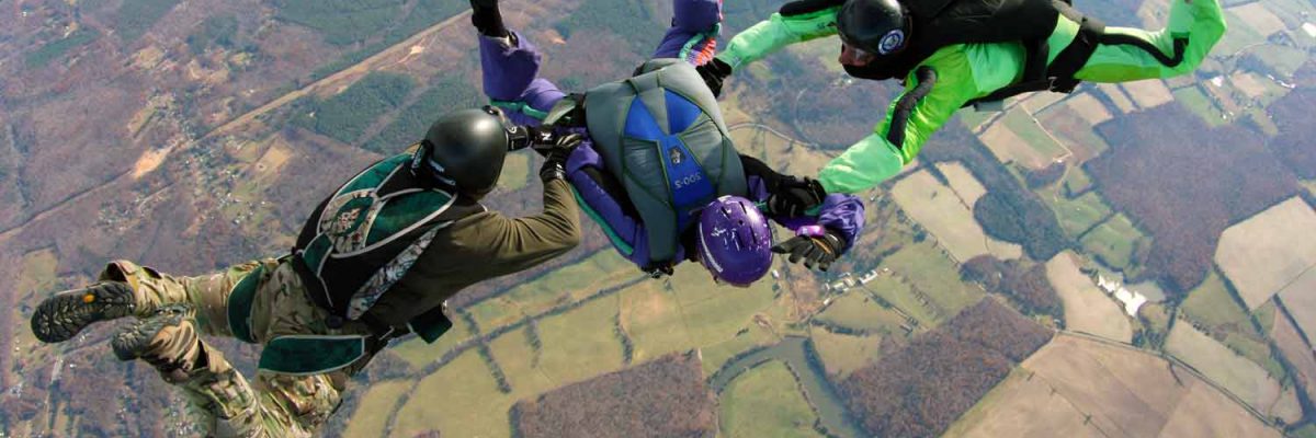 AFF Supervised Jump at Skydive Orange in Virginia