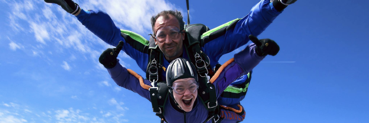 Happy Winter Skydivers At Skydive Orange