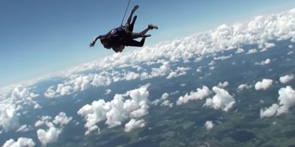 Tandem Skydiving over Skydive Orange in Orange, VA