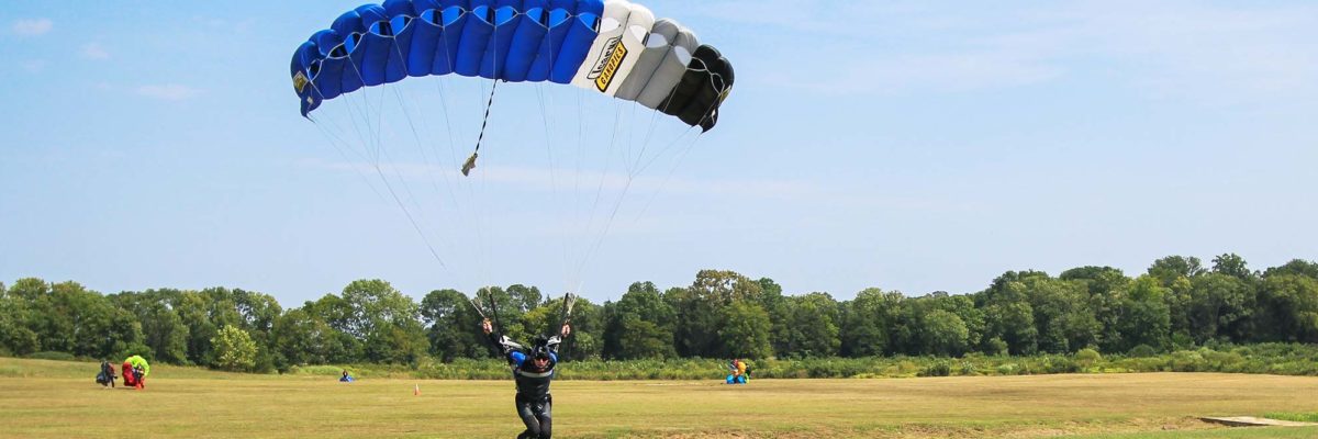 Landing Safely With Used Skydiving Gear At Skydive Orange