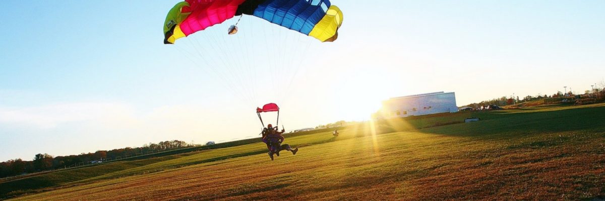 Happy Skydivers from Skydive Orange Under FAA Rigger Packed Parachute